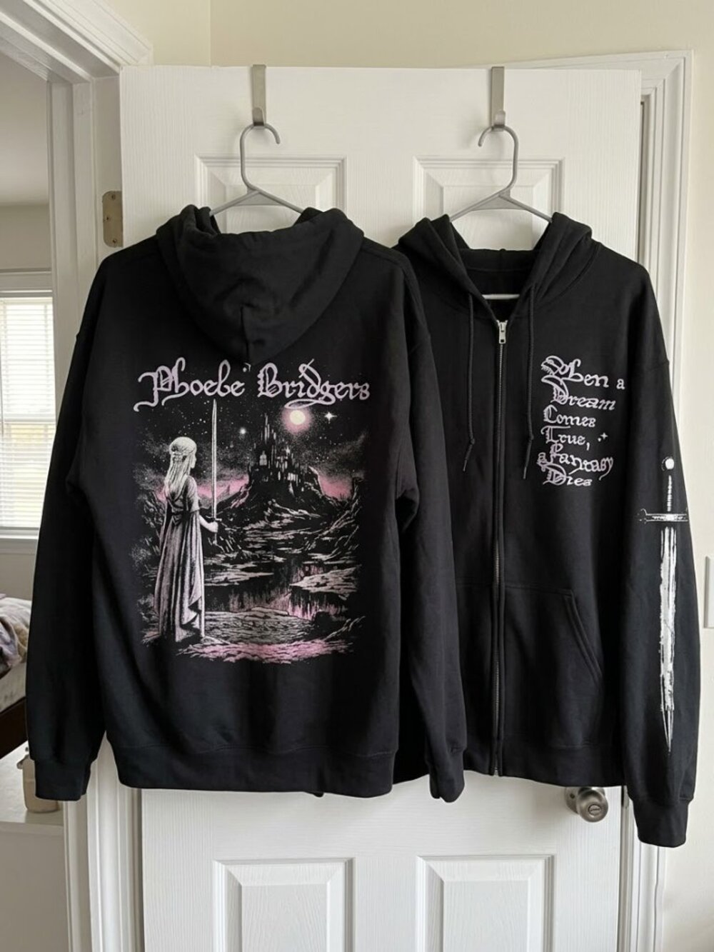 REMAKE - Phoebe Bridgers The Lost Tour "Lost Weekend" Zip Hoodie